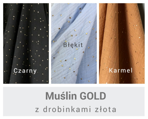 Wybierz kolor muślinu Wybierz kolor muślinu