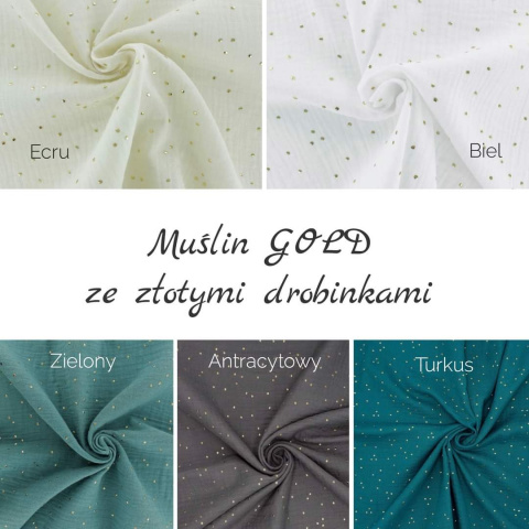Wybierz kolor muślinu Wybierz kolor muślinu